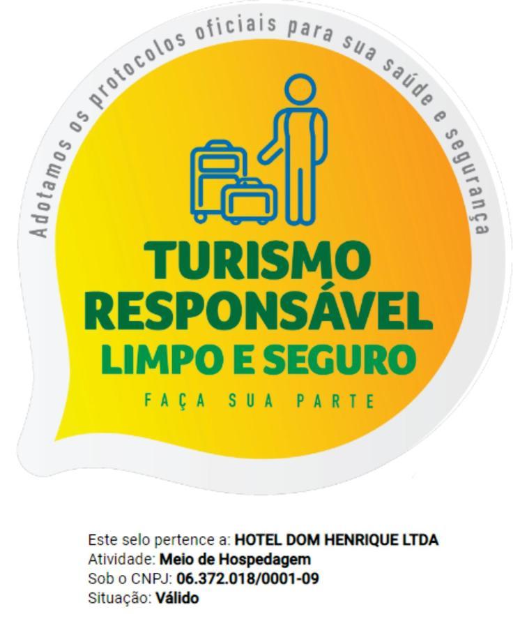 Hotel Dom Henrique Timóteo Eksteriør bilde